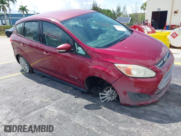 2014 Ford C-Max SE with VIN 1FADP5AU1EL502801, listed as a IAAI auction lot 42161200 with 178,199 mi miles. Bid and sale history available at carsss.com. Image 1.