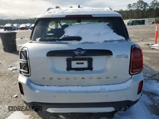 2024 MINI Countryman Cooper S with VIN WMZ83BR03R3S03985, listed as a Copart auction lot 89362545 with 0 mi miles and Salvage Title. Bid and sale history available at carsss.com. Image 6.