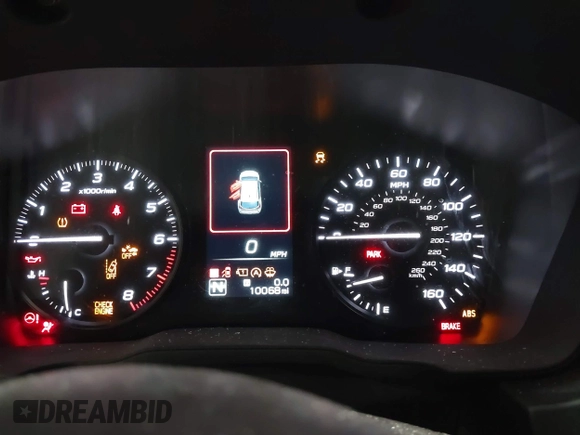 2024 Subaru Impreza z VIN JF1GUABC1R8302840, wystawiony jako IAAI lot #42037814 z przebiegiem 10 068 mil mil oraz . Historia ofert i sprzedaży dostępna na DreamBid. Obrazek 7.