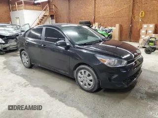 2021 Kia Rio LX with VIN 3KPA24AD3ME383002, listed as a Copart auction lot 51112755 with 55,622 mi miles and Salvage Title. Bid and sale history available at carsss.com. Image 4.