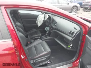 2018 Hyundai Elantra Sport with VIN KMHD04LB3JU498156, listed as a IAAI auction lot 41923602 with 175,000 mi miles. Bid and sale history available at carsss.com. Image 5.