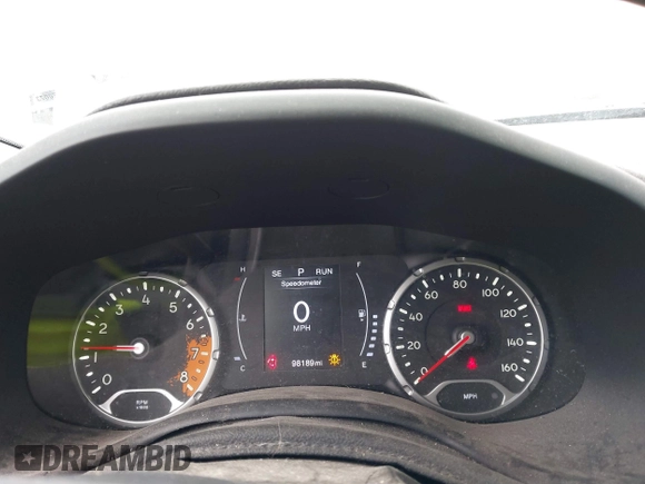 2017 Jeep Renegade Latitude with VIN ZACCJABB5HPF75067, listed as a IAAI auction lot 41493068 with 98,189 mi miles and . Bid and sale history available at DreamBid. Image 7.