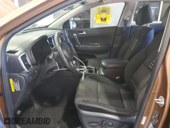 2017 Kia Sportage LX with VIN KNDPMCAC9H7157171, listed as a Copart auction lot 54885905 with 194,496 mi miles and Salvage Title. Bid and sale history available at DreamBid. Image 7.