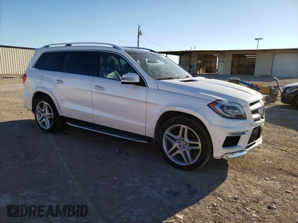 2015 Mercedes-Benz GL-Class GL 550 with VIN 4JGDF7DE3FA495579, listed as a Copart auction lot 37486563 with 108,705 mi miles. Bid and sale history available at carsss.com. Image 4.