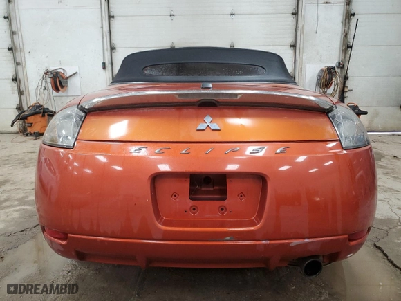 2008 Mitsubishi Eclipse GS with VIN 4A3AL25F88E009898, listed as a Copart auction lot 43820005 with 231,619 mi miles and Clean Title. Bid and sale history available at carsss.com. Image 6.