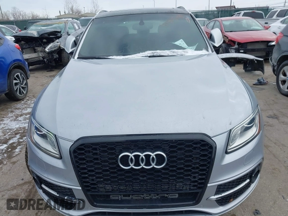 2016 Audi SQ5 Premium Plus with VIN WA1CCAFP6GA078389, listed as a IAAI auction lot 41315181 with 153,918 mi miles. Bid and sale history available at carsss.com. Image 13.