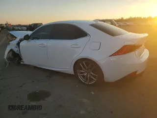 2017 Lexus IS 350 with VIN JTHBE1D26H5031374, listed as a Copart auction lot 80337564 with 65,431 mi miles and Salvage Title. Bid and sale history available at DreamBid. Image 2.