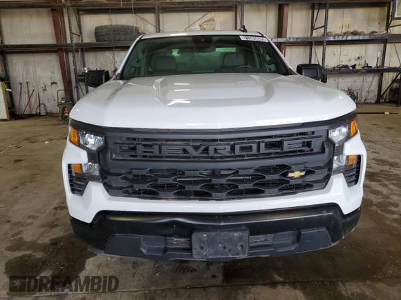 2023 Chevrolet Silverado 1500 Work Truck with VIN 3GCNAAEK3PG365233, listed as a Copart auction lot 51585885 with 124,297 mi miles and Clean Title. Bid and sale history available at DreamBid. Image 5.