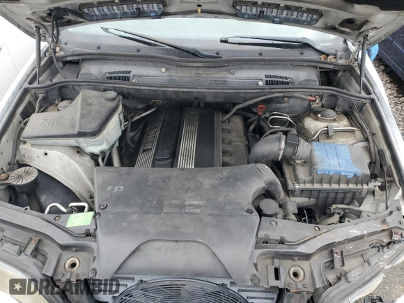 2001 BMW X5 3.0i with VIN WBAFA53561LM75340, listed as a Copart auction lot 51301545 with 0 mi miles and Salvage Title. Bid and sale history available at carsss.com. Image 12.