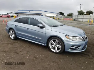 2013 Volkswagen CC R-Line with VIN WVWBP7AN1DE561937, listed as a Copart auction lot 72473774 with 93,102 mi miles and Salvage Title. Bid and sale history available at DreamBid. Image 4.