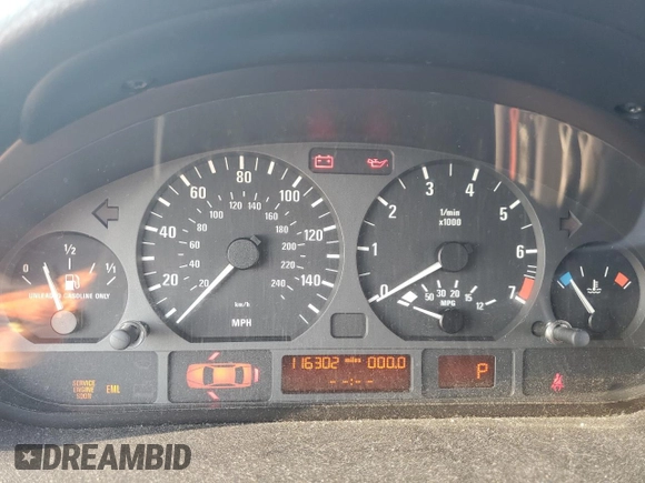 2003 BMW 3 Series 325i with VIN WBAAZ33433PH35903, listed as a Copart auction lot 71202564 with 116,302 mi miles and Clean Title. Bid and sale history available at carsss.com. Image 9.