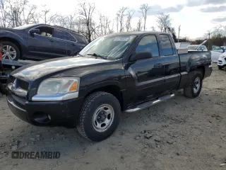 2008 Mitsubishi Raider LS with VIN 1Z7HC22K08S619559, listed as a Copart auction lot 50796605 with 39,568 mi miles and Clean Title. Bid and sale history available at carsss.com. Image 1.
