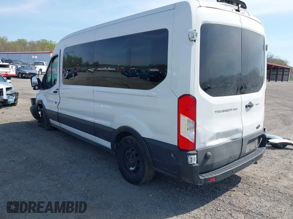 2019 Ford Transit Passenger XL with VIN 1FBAX2CM3KKB43496, listed as a IAAI auction lot 42050162 with 98,459 mi miles and . Bid and sale history available at DreamBid. Image 3.