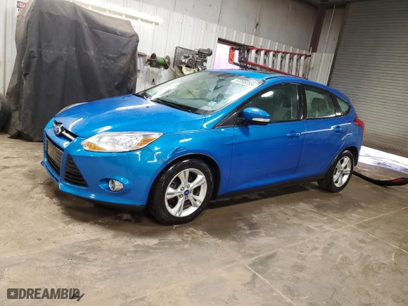 2012 Ford Focus SE with VIN 1FAHP3K24CL299208, listed as a Copart auction lot 50066055 with 110,169 mi miles and Salvage Title. Bid and sale history available at carsss.com. Image 1.