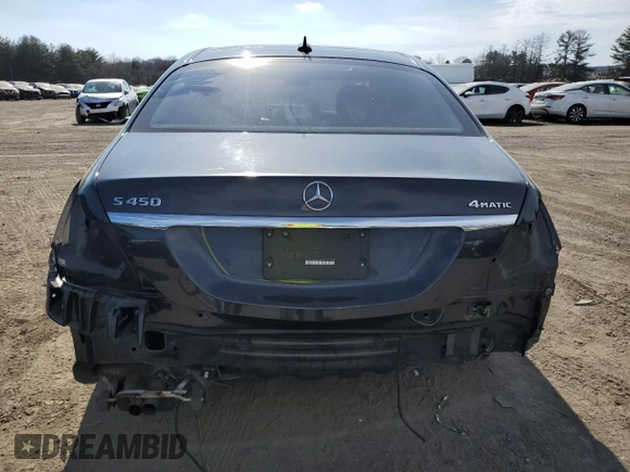 2019 Mercedes-Benz S 450 with VIN WDDUG6EB8KA440903, listed as a Copart auction lot 46684385 with 30,969 mi miles and Salvage title. Bid and sale history available at DreamBid. Image 6.