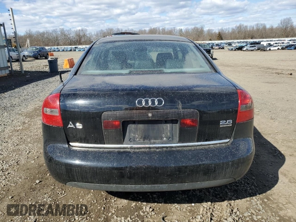 1998 Audi A6 with VIN WAUBA24B4WN161778, listed as a Copart auction lot 47308585 with 142,799 mi miles and Salvage Title. Bid and sale history available at carsss.com. Image 6.