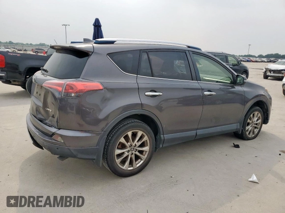 2016 Toyota RAV4 Limited with VIN JTMYFREVXGJ068353, listed as a Copart auction lot 57449565 with 236,882 mi miles and Clean title. Bid and sale history available at DreamBid. Image 3.