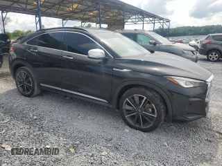 2024 Infiniti QX55 Luxe z VIN 3PCAJ5JR7RF111848, wystawiony jako Copart lot #60298415 z przebiegiem 32 458 mil mil oraz Szkoda całkowita • Salvage title. Historia ofert i sprzedaży dostępna na DreamBid. Obrazek 4.