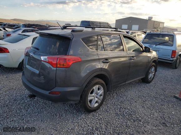 2015 Toyota RAV4 LE with VIN JTMBFREV3FJ024098, listed as a Copart auction lot 72378974 with 77,166 mi miles and Salvage Title. Bid and sale history available at carsss.com. Image 3.