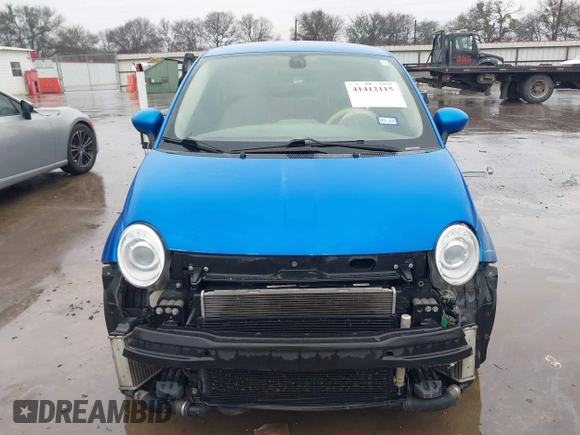 2018 FIAT 500 Pop with VIN 3C3CFFKH8JT465183, listed as a IAAI auction lot 41412115 with 87,260 mi miles. Bid and sale history available at carsss.com. Image 6.