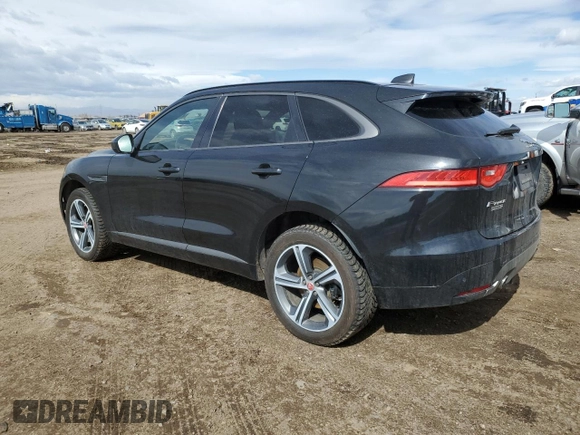 2020 Jaguar F-Pace with VIN SADCX2GX5LA625309, listed as a Copart auction lot 47579175 with 30,898 mi miles and Salvage title. Bid and sale history available at DreamBid. Image 2.