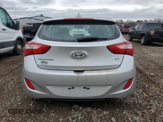 2013 Hyundai Elantra GT with VIN KMHD35LEXDU061377, listed as a Copart auction lot 79476674 with 123,503 mi miles and Salvage Title. Bid and sale history available at carsss.com. Image 6.