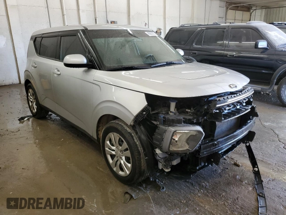 2021 Kia Soul LX with VIN KNDJ23AU9M7762175, listed as a Copart auction lot 48062055 with 69,710 mi miles and Salvage Title. Bid and sale history available at carsss.com. Image 4.