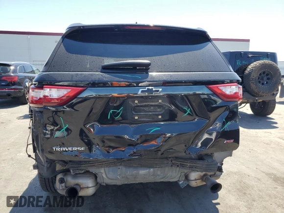 2018 Chevrolet Traverse RS with VIN 1GNERJKXXJJ272392, listed as a Copart auction lot 66351164 with 126,846 mi miles and Salvage Title. Bid and sale history available at carsss.com. Image 6.