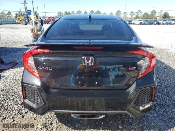 2018 Honda Civic Si Sedan with VIN 2HGFC1E59JH701551, listed as a Copart auction lot 82539684 with 63,833 mi miles and Clean Title. Bid and sale history available at carsss.com. Image 6.