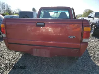 1998 Ford Ranger XL with VIN 1FTYR10C5WPA62518, listed as a Copart auction lot 53660105 with 256,060 mi miles and Salvage title. Bid and sale history available at DreamBid. Image 6.