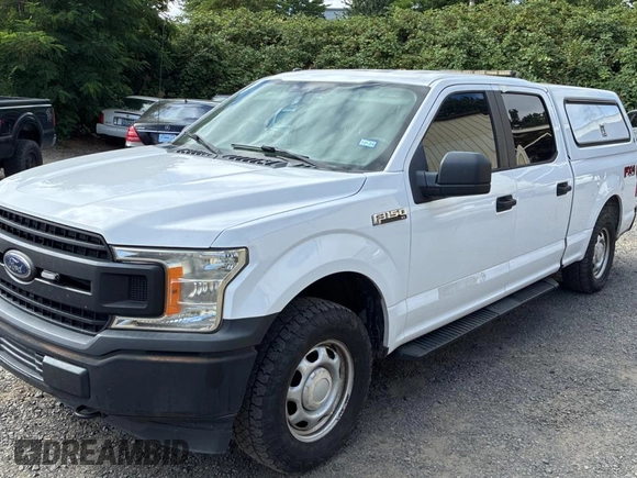 2018 Ford F-150 XL with VIN 1FTFW1E53JKC39874, listed as a Copart auction lot 66670325 with 112,915 mi miles and Clean title. Bid and sale history available at DreamBid. Image 2.