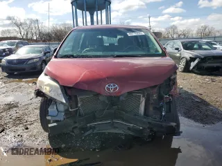 2012 Toyota Sienna with VIN 5TDZK3DC2CS258111, listed as a Copart auction lot 49715235 with 189,536 mi miles and Salvage Title. Bid and sale history available at carsss.com. Image 5.