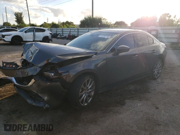 2021 Mazda 3 Premium with VIN 3MZBPADL0MM200357, listed as a Copart auction lot 77378713 with 62,973 mi miles and Non repairable. Bid and sale history available at DreamBid. Image 1.