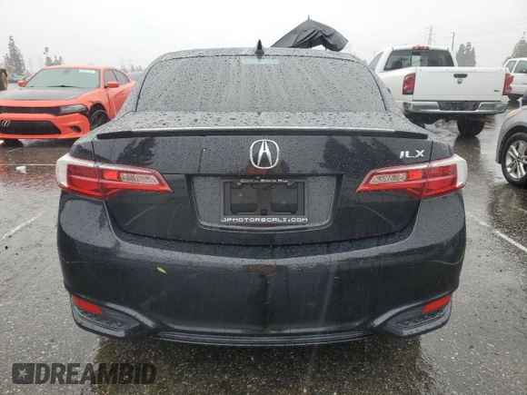 2016 Acura ILX w/Premium/A-SPEC Pkg with VIN 19UDE2F86GA006998, listed as a Copart auction lot 45382875 with 133,203 mi miles and Salvage Title. Bid and sale history available at carsss.com. Image 6.