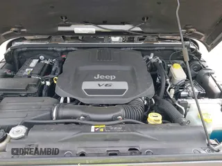 2017 Jeep Wrangler Unlimited Sahara with VIN 1C4BJWEGXHL595724, listed as a IAAI auction lot 42018264 with 95,948 mi miles. Bid and sale history available at carsss.com. Image 10.