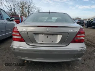 2006 Mercedes-Benz C 280 Luxury with VIN WDBRF92H56F761396, listed as a Copart auction lot 50521075 with Not Provided miles and Salvage Title. Bid and sale history available at DreamBid. Image 6.