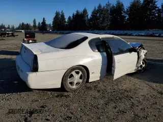 2004 Chevrolet Monte Carlo SS with VIN 2G1WX15K849168611, listed as a Copart auction lot 43228395 with 0 mi miles and Salvage Title. Bid and sale history available at carsss.com. Image 3.
