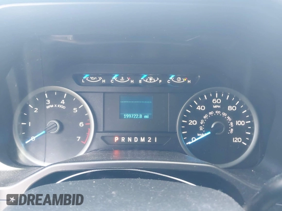 2015 Ford F-150 XLT with VIN 1FTEW1EG5FFA40936, listed as a IAAI auction lot 42011697 with 199,722 mi miles. Bid and sale history available at carsss.com. Image 7.