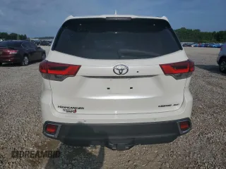 2017 Toyota Highlander Limited with VIN 5TDDZRFH1HS406242, listed as a Copart auction lot 61492715 with 99,285 mi miles and Salvage title. Bid and sale history available at DreamBid. Image 6.