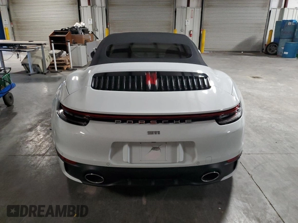 2021 Porsche 911 Carrera with VIN WP0CA2A92MS239675, listed as a Copart auction lot 43077845 with Not provided miles and Salvage title. Bid and sale history available at DreamBid. Image 6.