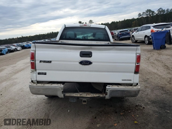 2014 Ford F-150 XL with VIN 1FTFX1CF7EFA77769, listed as a Copart auction lot 84020434 with 284,747 mi miles and Salvage Title. Bid and sale history available at carsss.com. Image 6.