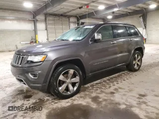 2015 Jeep Grand Cherokee Overland with VIN 1C4RJFCG5FC726086, listed as a Copart auction lot 42500475 with 113,031 mi miles and Clean Title. Bid and sale history available at carsss.com. Image 1.