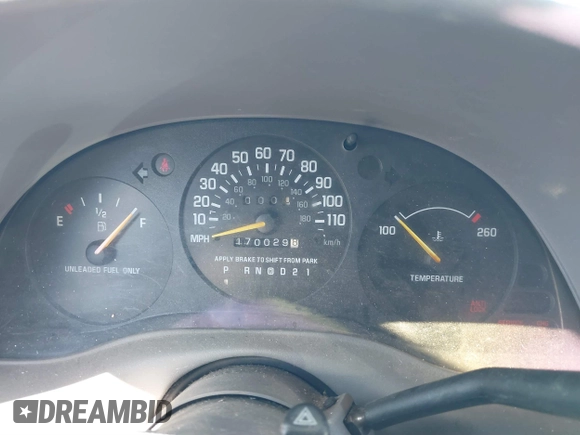 1997 Chevrolet Lumina LS with VIN 2G1WL52MXV1162043, listed as a IAAI auction lot 41854753 with 170,029 mi miles and . Bid and sale history available at DreamBid. Image 7.