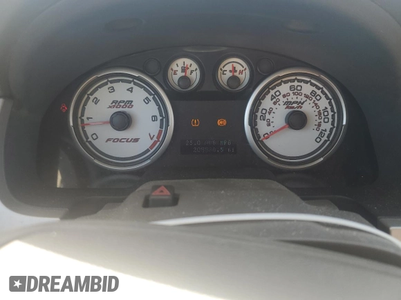 2008 Ford Focus SE with VIN 1FAHP35N38W288938, listed as a Copart auction lot 54847375 with 205,580 mi miles and Salvage Title. Bid and sale history available at DreamBid. Image 9.