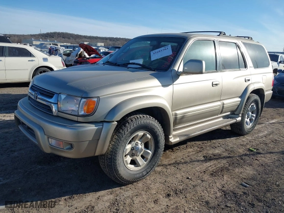 2001 Toyota 4Runner Limited with VIN JT3HN87R119045716, listed as a IAAI auction lot 41681981 with 256,136 mi miles. Bid and sale history available at carsss.com. Image 18.