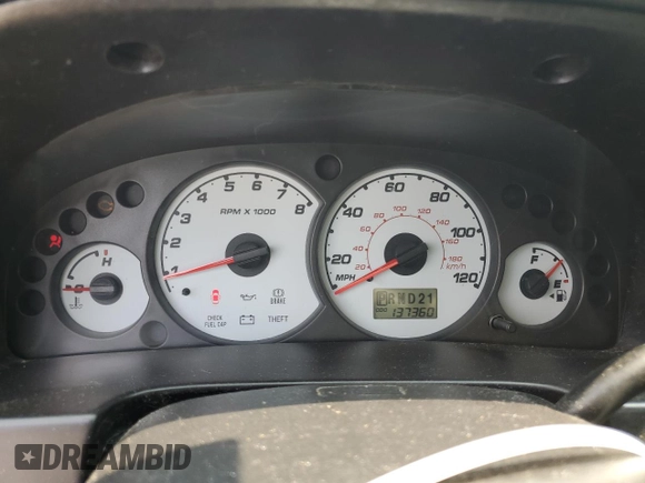 2004 Ford Escape Limited with VIN 1FMCU04164KB51256, listed as a Copart auction lot 58969565 with 137,360 mi miles and Salvage title. Bid and sale history available at DreamBid. Image 9.