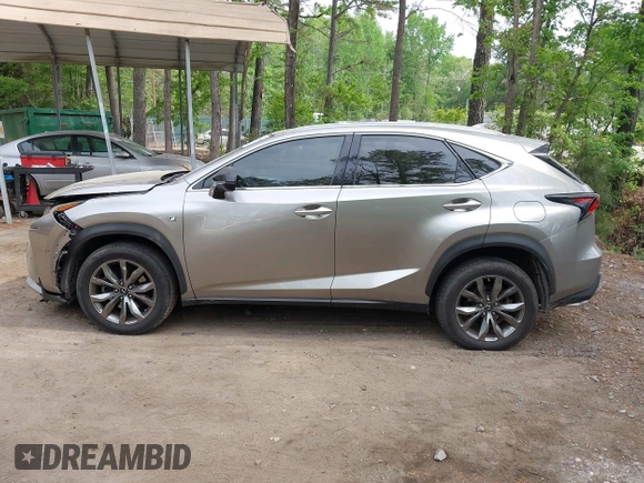 2016 Lexus NX 200t with VIN JTJBARBZ4G2057593, listed as a IAAI auction lot 42072189 with 119,483 mi miles and . Bid and sale history available at DreamBid. Image 14.