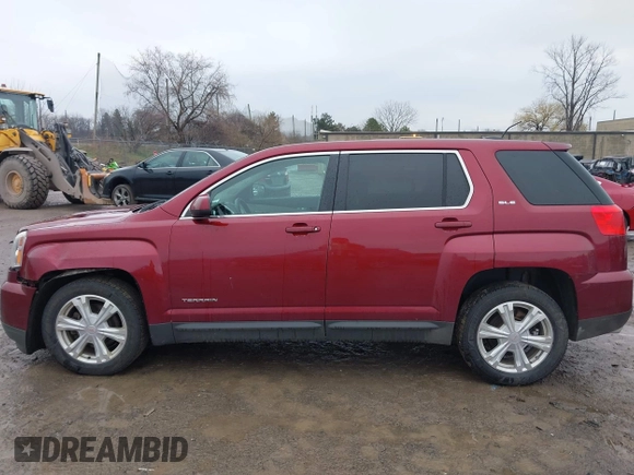 2017 GMC Terrain SLE with VIN 2GKFLSEK0H6190882, listed as a IAAI auction lot 42001517 with 141,592 mi miles. Bid and sale history available at carsss.com. Image 14.