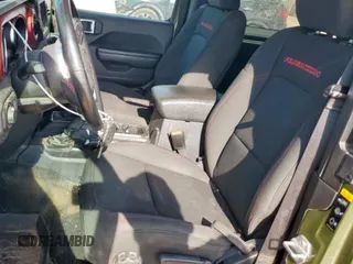 2021 Jeep Wrangler Rubicon with VIN 1C4HJXCG4MW787846, listed as a Copart auction lot 58221835 with 25,729 mi miles and Salvage title. Bid and sale history available at DreamBid. Image 7.