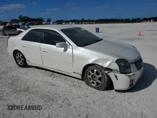 2004 Cadillac CTS with VIN 1G6DM577140171872, listed as a Copart auction lot 80930754 with 135,070 mi miles and Salvage Title. Bid and sale history available at carsss.com. Image 4.